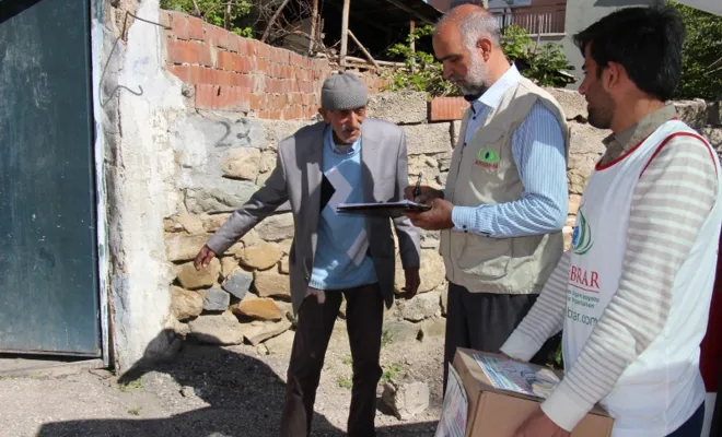Elazığ Umut Kervanı 110 Aileye Yardım Ulaştırdı