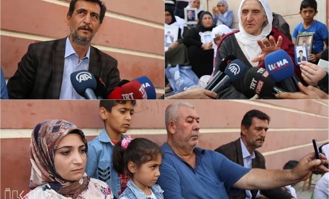 Evlat nöbetine 3 aile daha katıldı-VİDEO