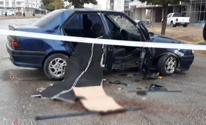 Takla atan araçta 1 kişi öldü 2 kişi yaralandı 