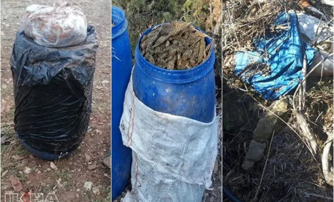 Diyarbakır'da PKK operasyonunda 2 ton 379 kilo esrar ele geçirildi 