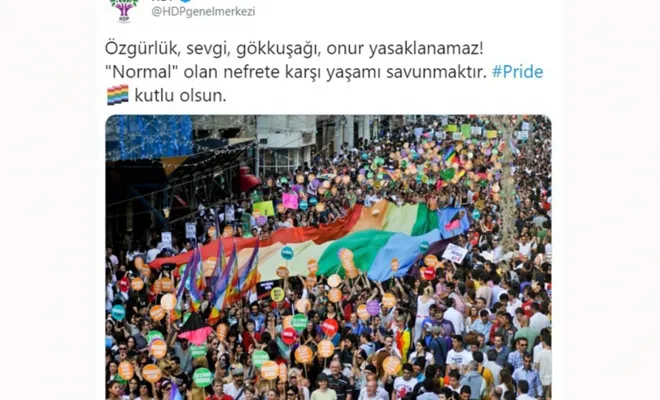 HDP yine sapkınlığa arka çıktı