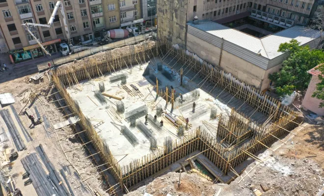 Engelsiz Yaşam Merkezi inşaatı devam ediyor