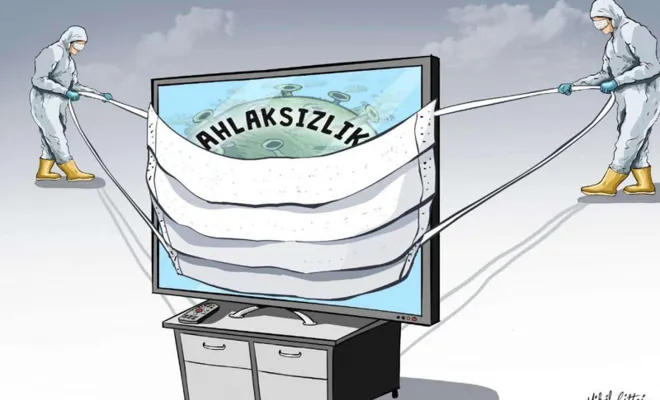 Ahlaksızlığı özendiren TV programları manevi değerleri tehdit eden bataklığa dönüştü 