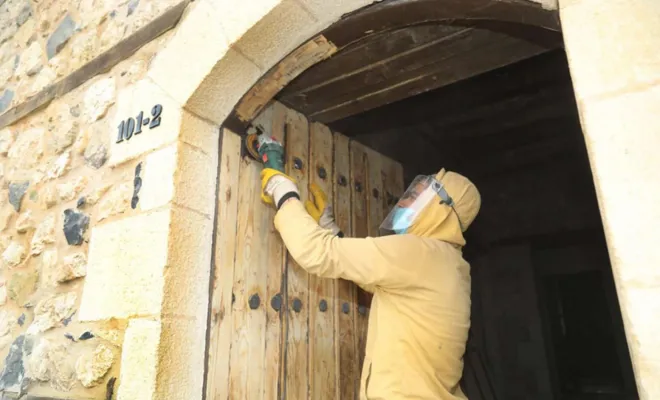 Elazığ Konukevi'nde restorasyon çalışmaları devam ediyor