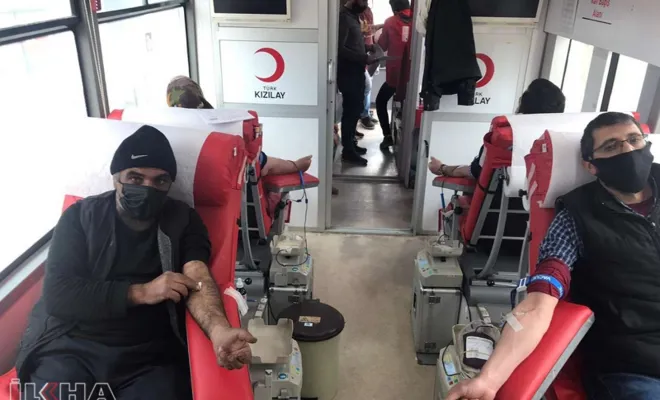 Kızılay Kovancılar`da kan bağışı kampanyası düzenledi