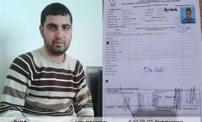 Savcıya su şişesi atan engellinin babası: Oğlumun yeri cezaevi değil hastanedir