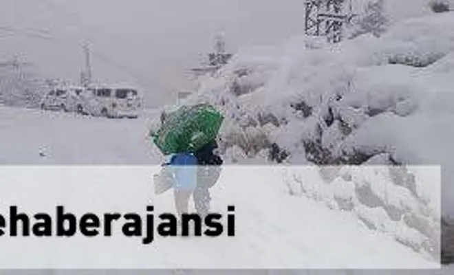 Tunceli'nin bazı ilçelerinde okullar kar nedeniyle tatil edildi