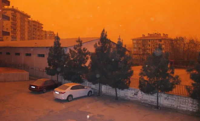 Afrika'dan çöl tozları geliyor 