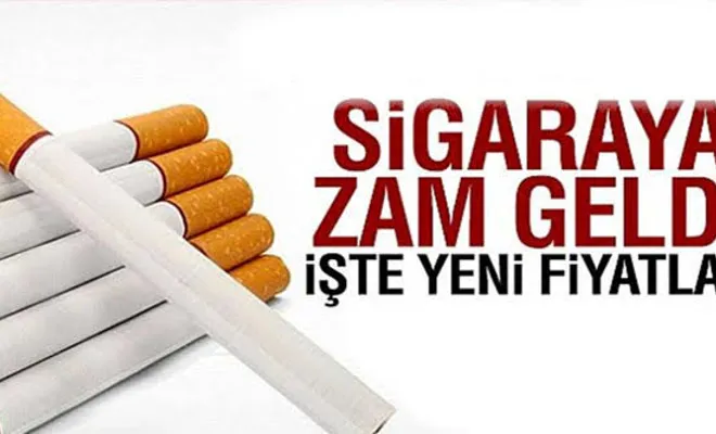 Sigara Fiyatlarına Zam Geldi