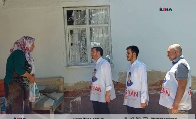 HÜDA PAR Elazığ İl Başkanı Şehid Yasin Börü adına Elâzığ`da kurban eti dağıttı