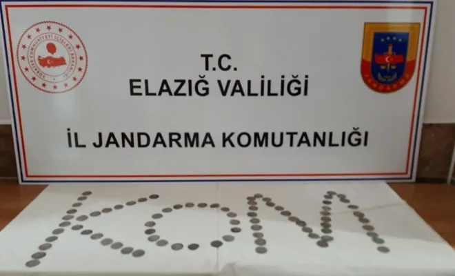 Elazığ’da 80  Gümüş Sikke Ele Geçirildi