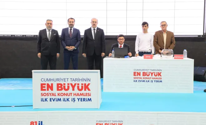 Elazığ’da Kurası Çekilen  Sosyal Konutun İsim Listesi Açıklandı