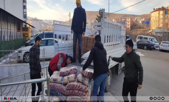 Kovancılar Umut Kervanı deprem bölgesine her gün bir araç yardım çıkarıyor
