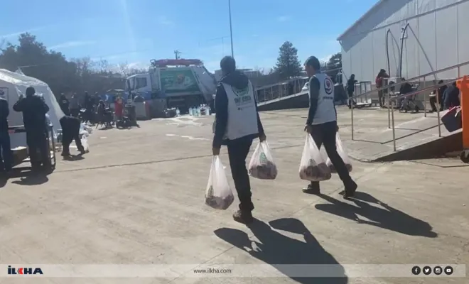 Umut Kervanı Karakoçan, Malatya'daki depremzedelere 600 kilo kırmızı et gönderdi 