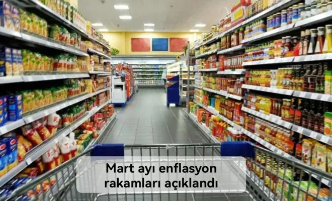 Mart ayı enflasyon rakamları açıklandı 