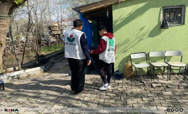 İHO EBRAR'da Karakoçan`da ayni ve nakdi yardımda bulundu