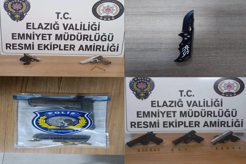 Elazığ'da asayiş uygulaması gerçekleştirildi 