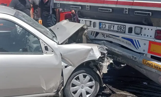 Kovancılar’da Trafik Kazası: Bir Yaralı