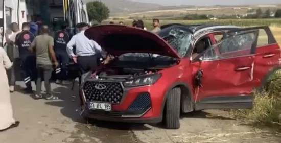Diyarbakır’dan Hazar Gölü’ne Pikniğe Giden Gençler Kaza Yaptı: 6 Yaralı